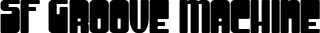 SF Groove Machine font