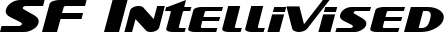 SF Intellivised font