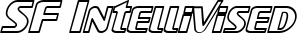SF Intellivised font