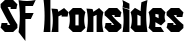 SF Ironsides font