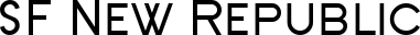 SF New Republic font