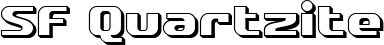 SF Quartzite font