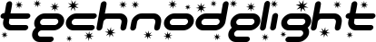 Technodelight font