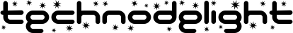 Technodelight font