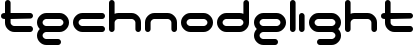 Technodelight font