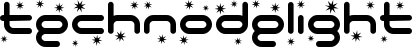 Technodelight font