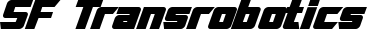 SF Transrobotics font