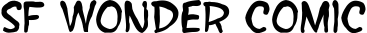 SF Wonder Comic font