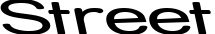 Street font