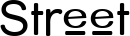 Street font