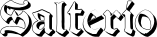 Salterio font