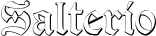 Salterio font