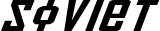 Soviet font