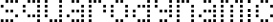 Squarodynamic font