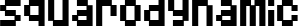 Squarodynamic font