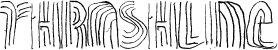 Thrashline font