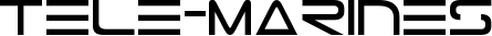 Tele-Marines font