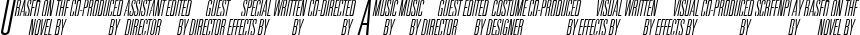 Universal Accreditation font