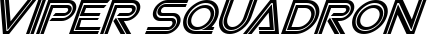 Viper Squadron font