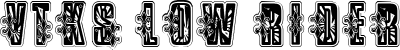 VTKS Low Rider font