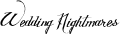 Wedding Nightmares font