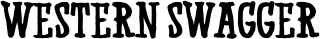 Western Swagger font