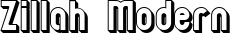 Zillah Modern font