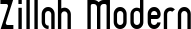 Zillah Modern font