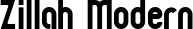 Zillah Modern font