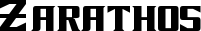 Zarathos font