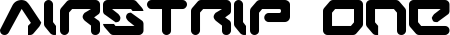 Airstrip One font