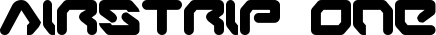 Airstrip One font