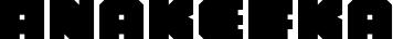 Anakefka font