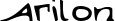 Arilon font