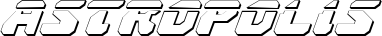 Astropolis font