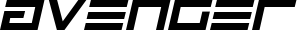 Avenger font