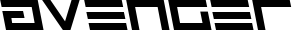 Avenger font