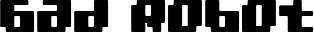 Bad Robot font