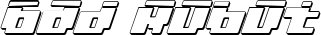 Bad Robot font