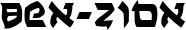 Ben-Zion font