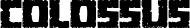 Colossus font
