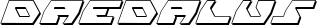 Daedalus font