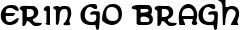 Erin Go Bragh font