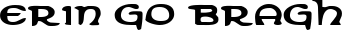 Erin Go Bragh font
