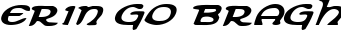 Erin Go Bragh font