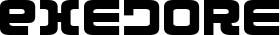 Exedore font