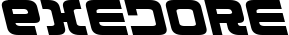 Exedore font