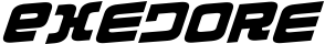 Exedore font