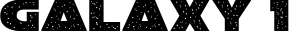 Galaxy 1 font