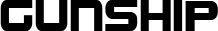 Gunship font